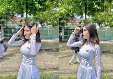 Video XXX của cô nữ sinh Kiều Oanh với hành động gợi dục