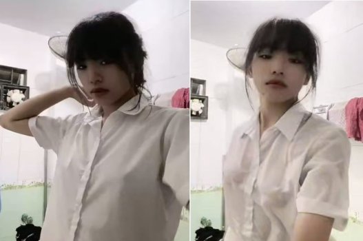 Nữ sinh tắm để chờ người yêu ngắm