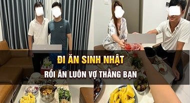 Vợ bạn lên mạng bạo hành sinh nhật
