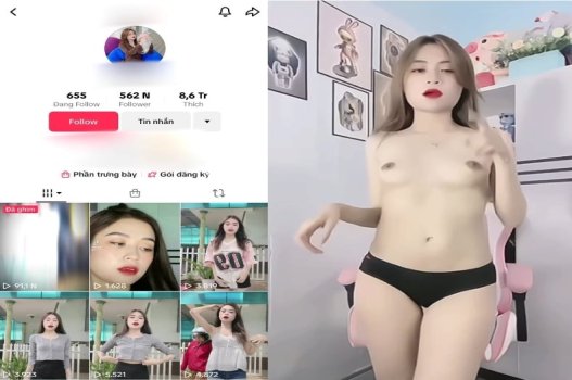 Tiktoker body hot nhất twerking đẹp mượt