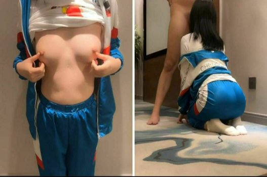 Vếu to nhấp nhổm khi bóp sướng tay trong khi chịch